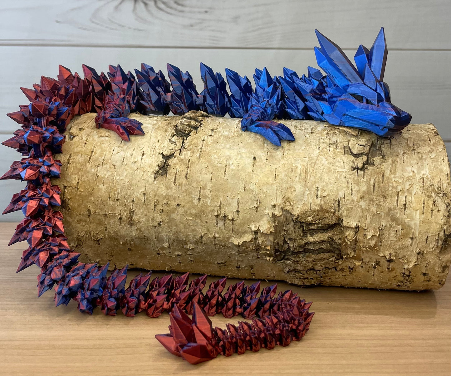 Color Shifting Red/Blue Dragon