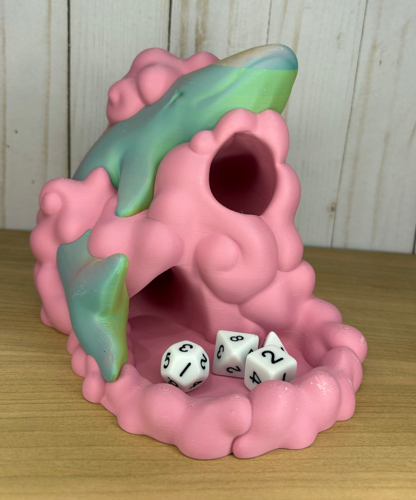 Whale in Clouds Dice Tower