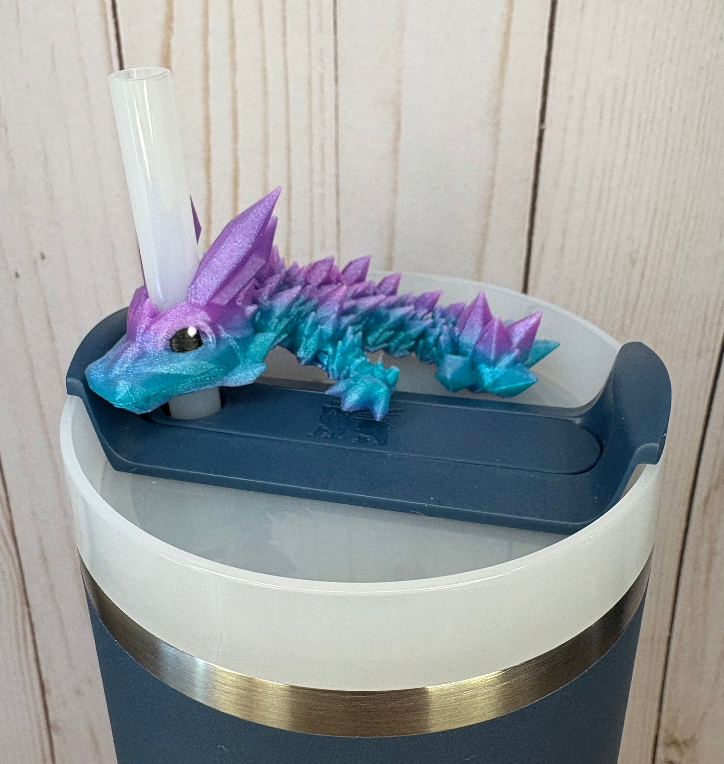 Mermaid Dragon Straw Buddy