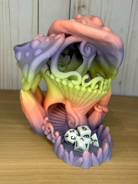 Sherbert Mushroom Dice Tower