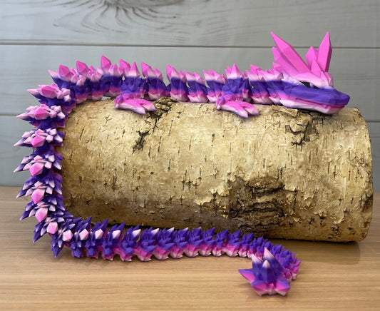 Pink/Purple Crystal Dragon