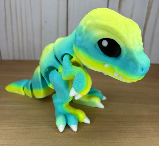 Yellow/Blue/Green T-Rex