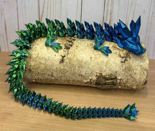 Blue/Green Crystal Dragon