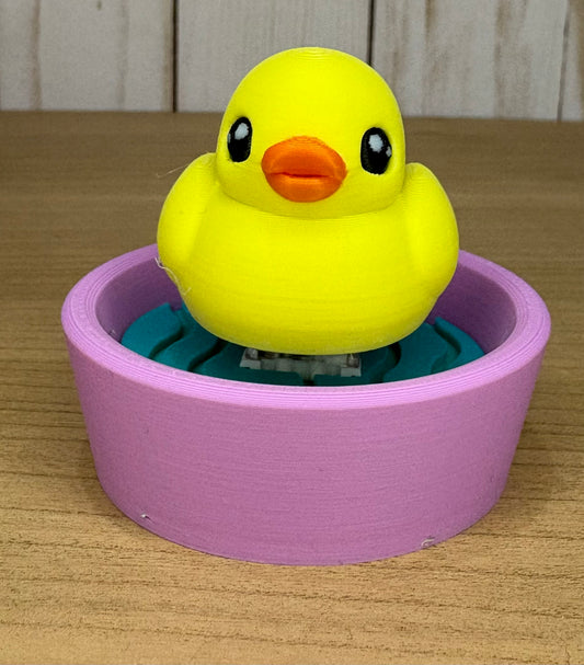Purple Tub Duck Clicker