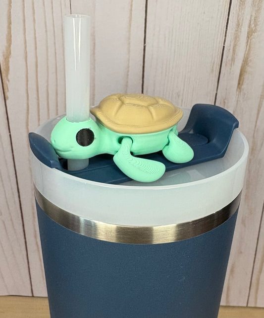 Turtle Straw Buddy