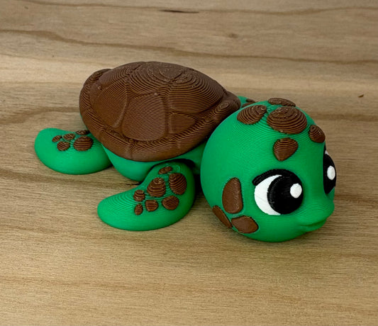 Spotted Baby Sea Turtle