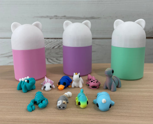 Kitty Container with Mystery Minis