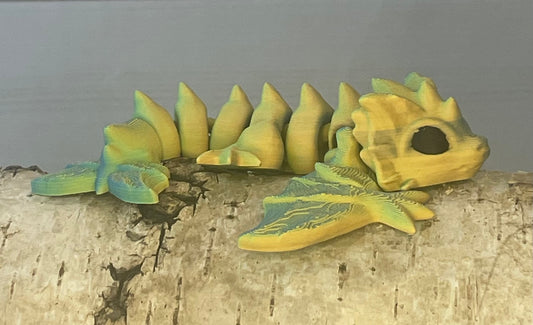 Yellow/Green Wyvern Dragon